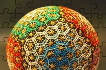 Embroidery Temari jigsaw puzzle