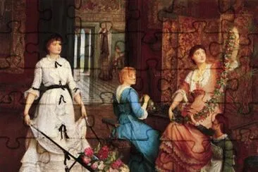 Charles Edward Halle - Preparing for the Ball