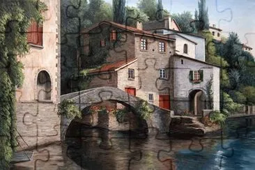 פאזל של Pintura paisajista