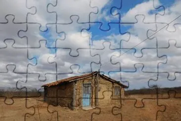 Casa de Barro no Sertao Cearense - CE jigsaw puzzle