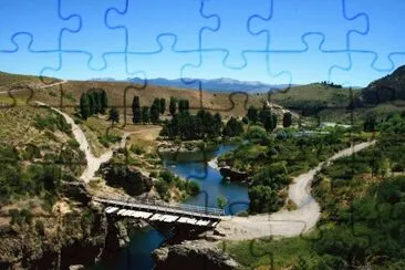 RÃ­o Ã‘irihuau. Provincia de RÃ­o Negro. Argentina jigsaw puzzle