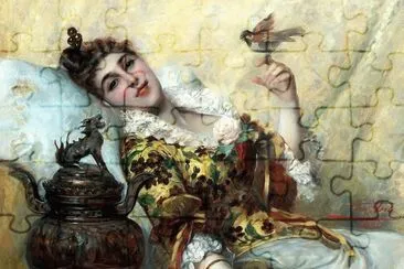 Leon Herbola, Charmeuse jigsaw puzzle