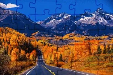 azul y oro jigsaw puzzle