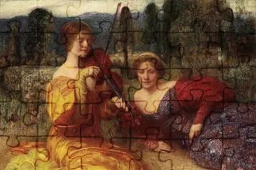 Arthur Hacker -Musicienne du Silence