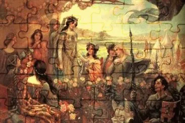 Herbert Draper- Lancelot And Guinevere