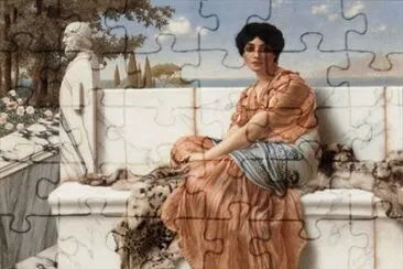 J.W.Godward -In the Days of Sappho