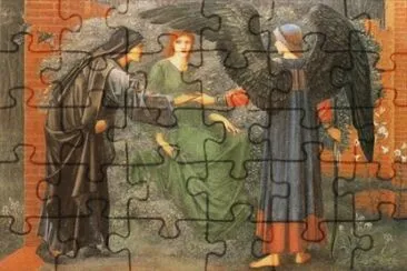Sir Edward Burne-Jones-Heart of the Rose