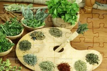 Hierbas aromaticas jigsaw puzzle
