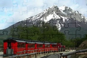 trenes y paisaje jigsaw puzzle