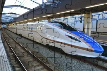 trenes balas !!!!! jigsaw puzzle