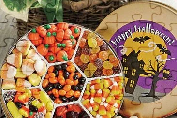 Happy Halloween Candy Mixture