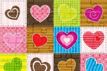 multicolor jigsaw puzzle