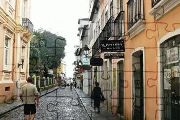 Pelourinho. Salvador de Bahia. Brasil jigsaw puzzle