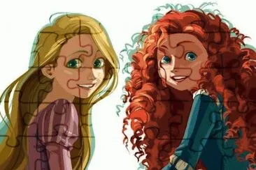 Rapunzel Merida