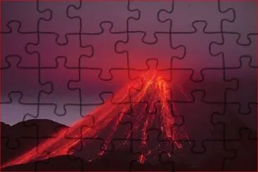 ERUPCION VOLCANICA jigsaw puzzle