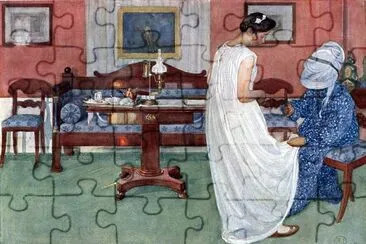 פאזל של Carl Larsson 1853-1919
