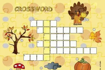 Autumn Crossword Puzzles jigsaw puzzle