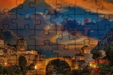 Mostar (Bosnia-Herzegovina) jigsaw puzzle
