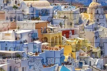 Santorini jigsaw puzzle