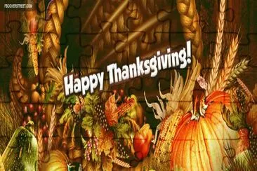 Happy Thanksgiving jigsaw puzzle