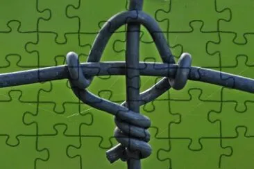 maschendrahtzaun jigsaw puzzle