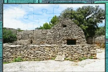 LES BORIES (FRANCIA) COMPLEJO PUEBLO Y MUSEO jigsaw puzzle