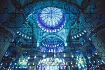 Blue Dome Interior