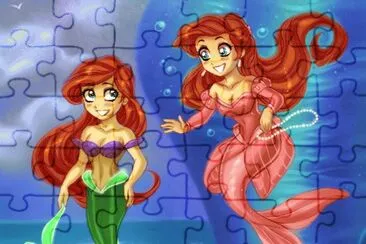 Ariel jigsaw puzzle