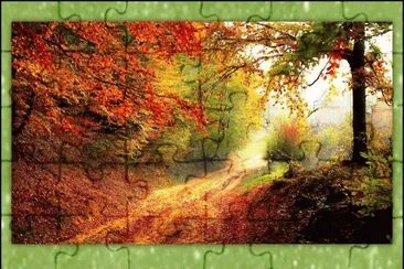 QUE MARAVILLA PODER CAMINAR POR ESTOS LUGARES! jigsaw puzzle