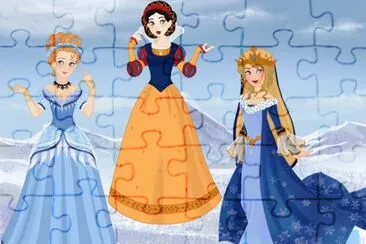 Cinderella SnowWhite Aurora jigsaw puzzle