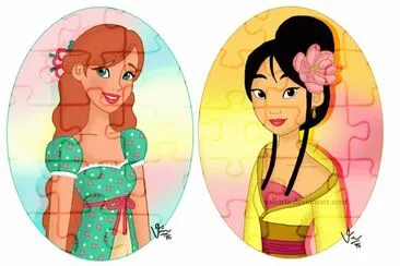 Giselle Mulan jigsaw puzzle