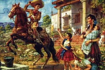 Pintura jigsaw puzzle