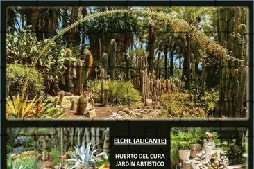 HUERTO DEL CURA, JARDIN ARTÃSTICO NACIONAL - ELCHE jigsaw puzzle