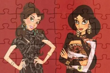 Belle Jasmine jigsaw puzzle