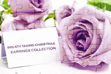 Breath Taking Christmas Earrings Collection jigsaw puzzle