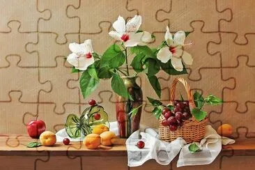 bodegon de flores jigsaw puzzle