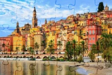 פאזל של Menton France