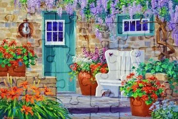 entrada de flores
