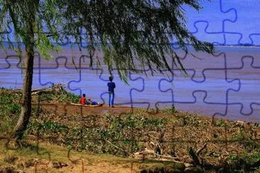 Isla del Cerrito. Chaco. Argentina jigsaw puzzle