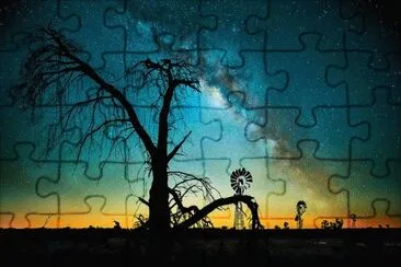 Lago Mungo jigsaw puzzle
