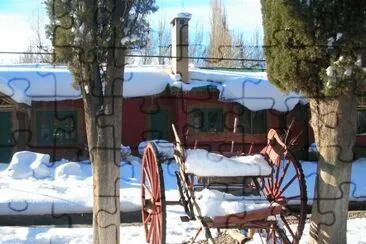 En El Sosneado. Mendoza. Argentina