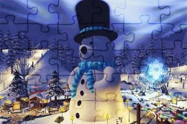 Cute Winter Wonderland jigsaw puzzle