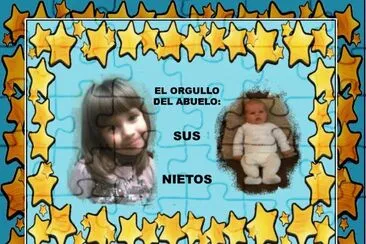 EL ORGULLO DEL ABAUELO:  SUS NIETOS jigsaw puzzle