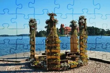 Baltikum / Trakai / Litauen jigsaw puzzle