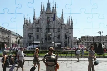 פאזל של Duomo de Milan