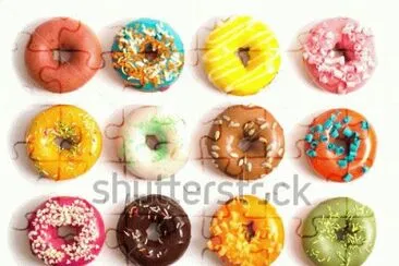 Bunt jigsaw puzzle