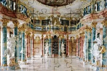biblioteca jigsaw puzzle