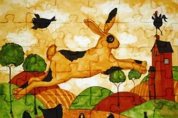 Escena jigsaw puzzle