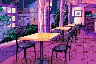 dinner jigsaw puzzle