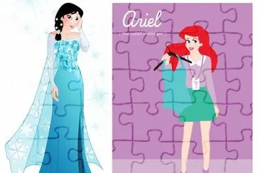 Mulan Ariel jigsaw puzzle
